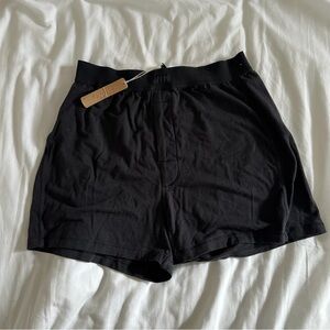 Skims Boyfriend Loose Boxer Onyx